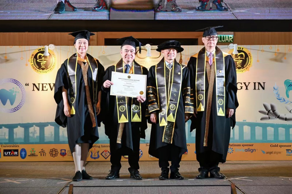 集团2位专家荣膺WSA世界口腔医学学院院士 创始人当选ICD院士