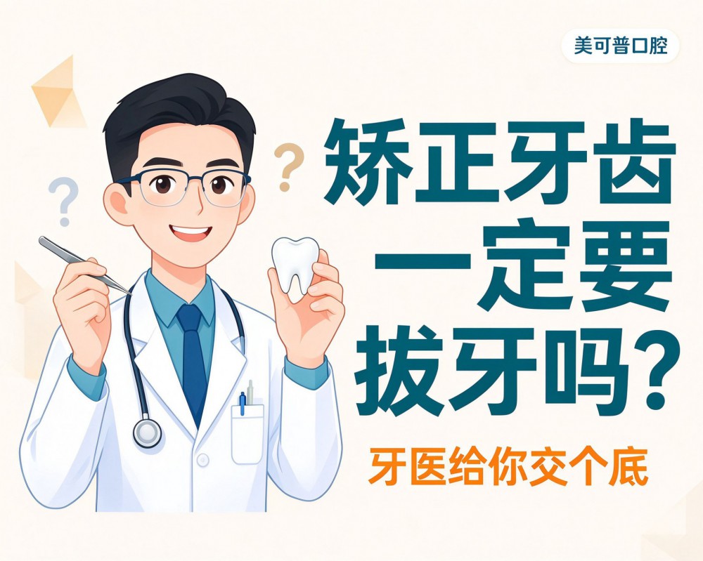矫正牙齿一定要拔牙吗？