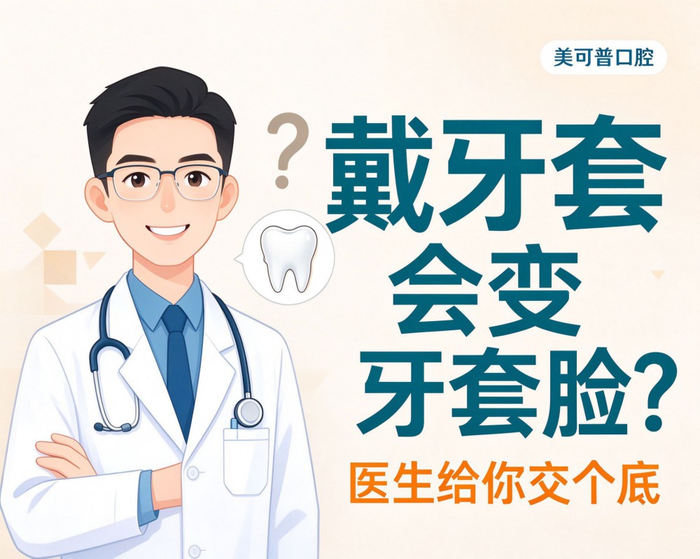 戴牙套会变“牙套脸”？