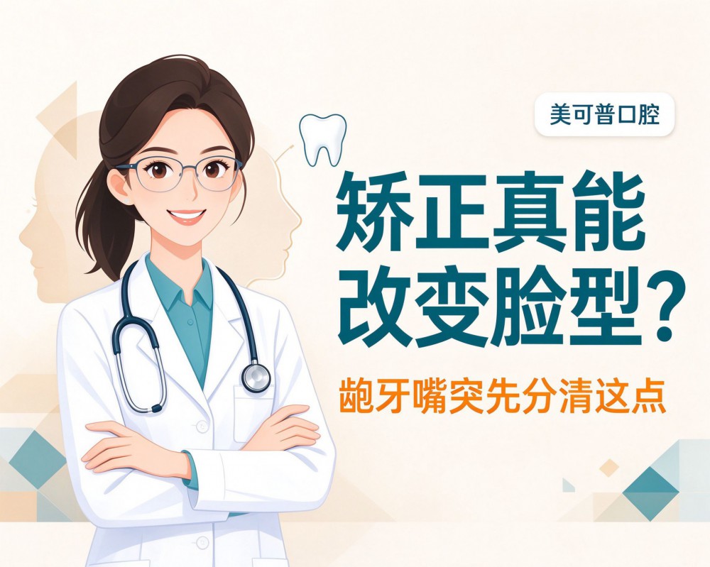 地包天、嘴突想变美？先搞懂牙性和骨性