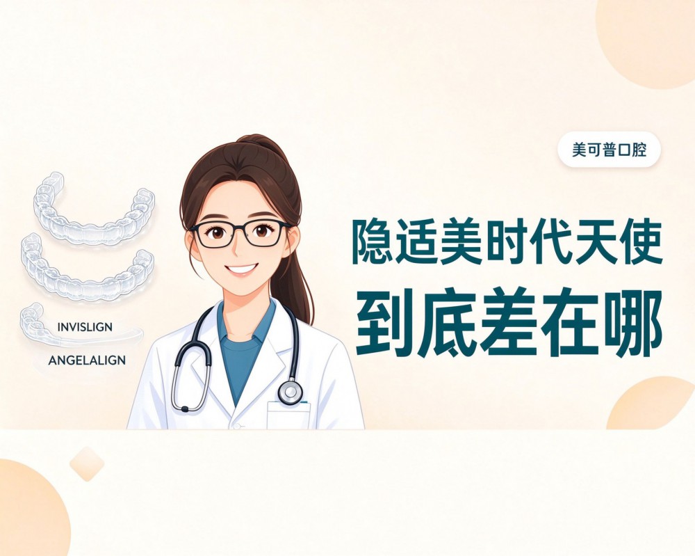 隐适美和时代天使到底差在哪，怎么选？