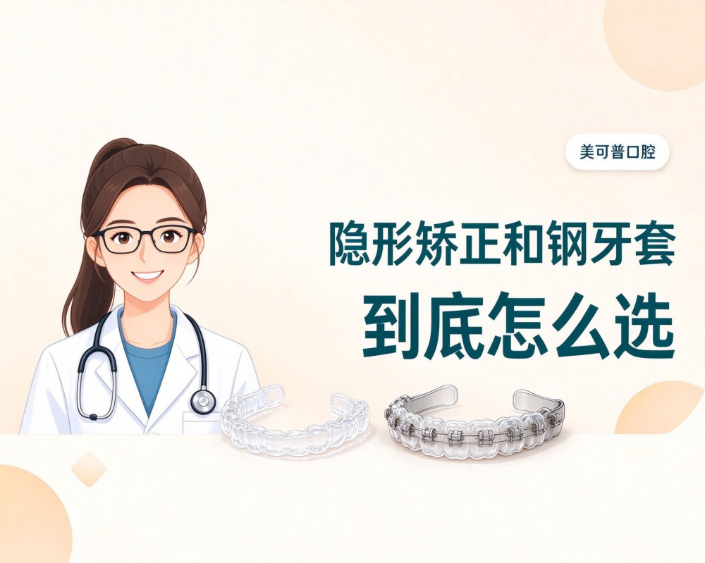 隐形矫正和钢牙套，到底怎么选