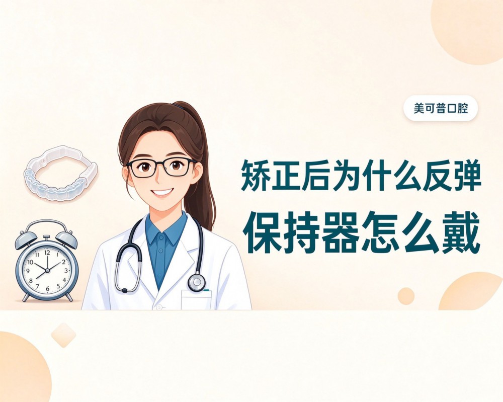 矫正后为什么会反弹？保持器到底怎么戴？