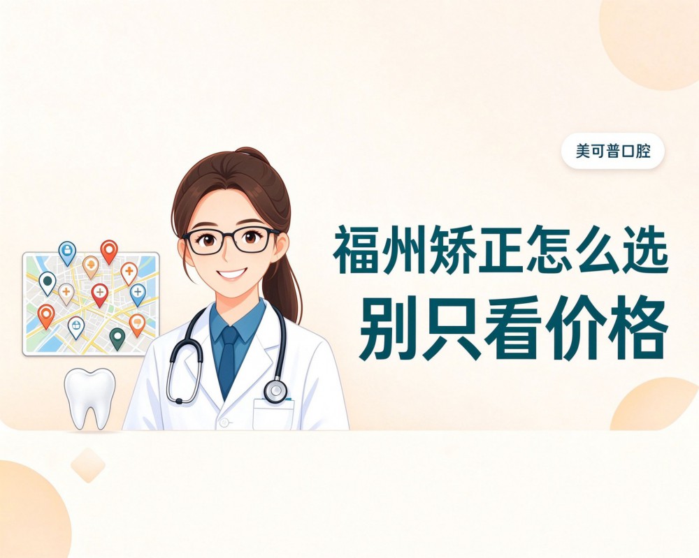 福州矫正怎么选机构？千万别只看价格！