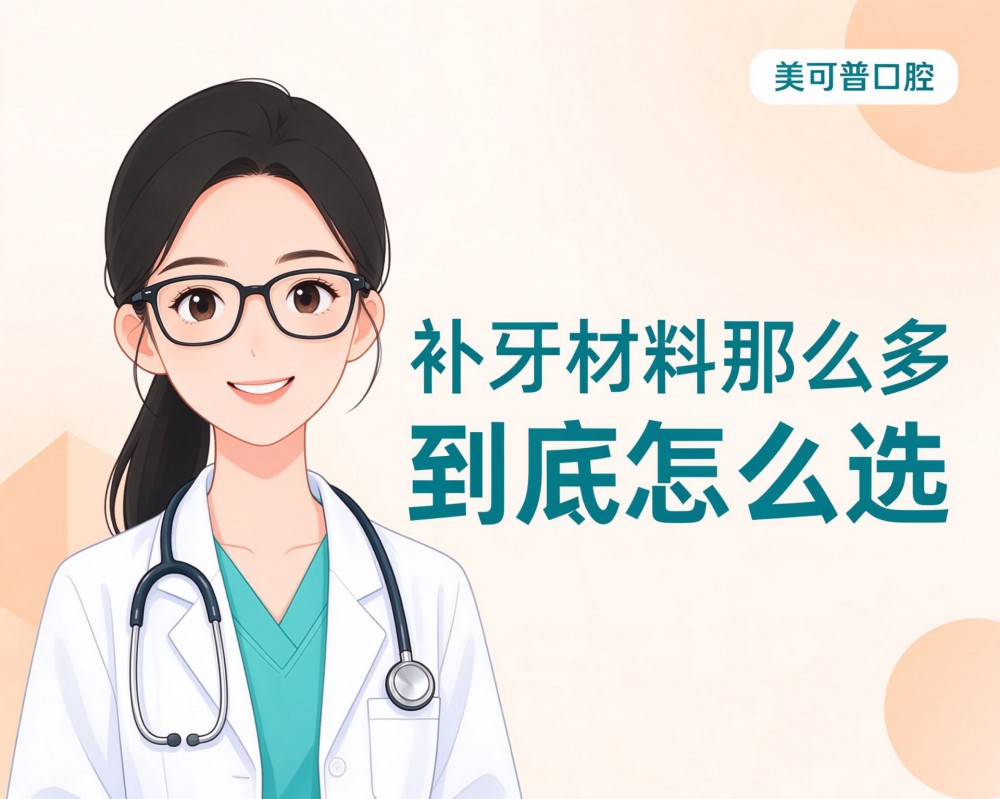 补牙材料那么多，树脂和玻璃离子到底怎么选?