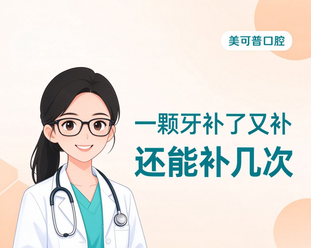 一颗牙补了又补，到底能补几次