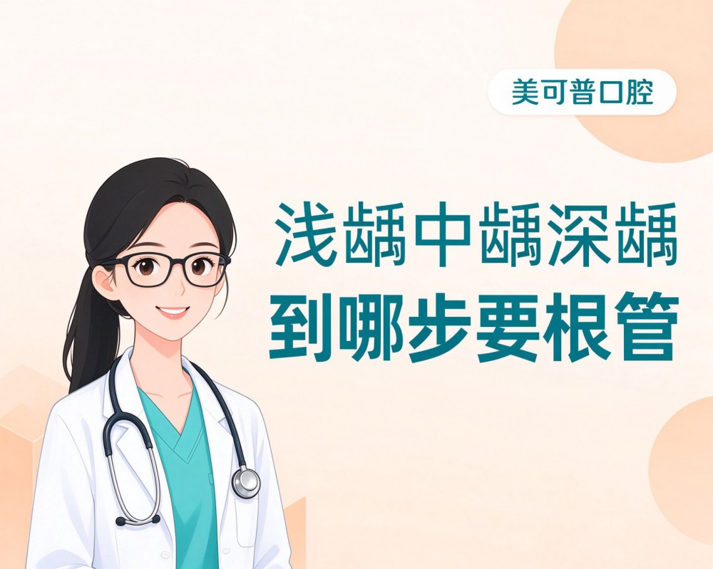 浅龋中龋深龋，到哪一步要做根管?