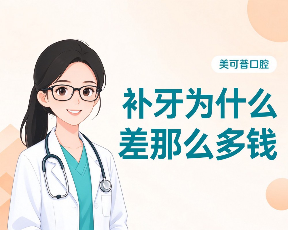 补牙为什么有人几百有人几千？差别到底在哪
